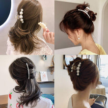 Load image into Gallery viewer, Ms. Sophisticated Pearl Hair Clips