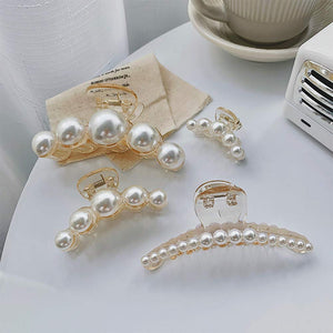 Ms. Sophisticated Pearl Hair Clips