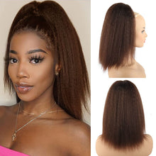 Load image into Gallery viewer, Dominique Yaki Straight Drawstring Ponytail