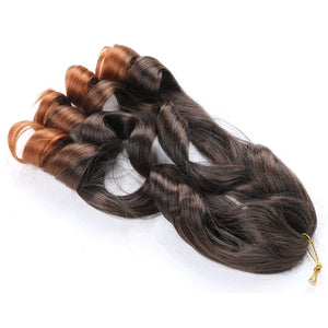 Laila T30 French Curls 22" Bouncy 6 Pack Braiding Hair