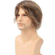 Load image into Gallery viewer, Mason Sandy Brown 100%  Human Hair Wavy Toupee