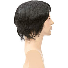 Load image into Gallery viewer, Unleash #1 Jet Black Wavy 100% European Human Hair Toupee