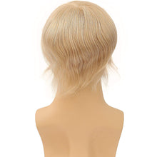 Load image into Gallery viewer, Chad Ash Blonde Wavy 100% European Human Hair Toupee