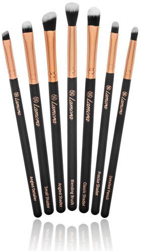 Professional Quality, Synthetic Cruelty-Free 7 Pieces Eyeshadow Makeup Brush Set