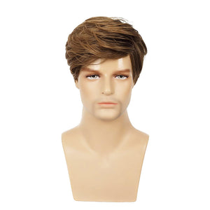 Blake Brown With Higlights Layered Men's Wig