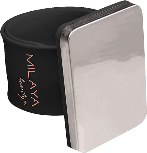 Black Magnetic Product Holder Wristband for Hair Stylist