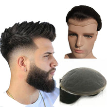 Load image into Gallery viewer, Rafael 10A Grade Swiss Lace Hair Toupee