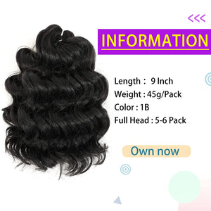Andrea Water Wave Synthetic Crochet Hair Extensions