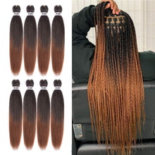 Load image into Gallery viewer, Juliet 1B/30 26&quot; Yaki Straight Synthetic Pre-Streched Braiding Hair