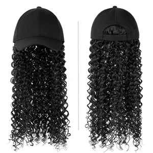 Everyday Girl 20" Curly Adjustable Hat Wig