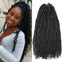 Load image into Gallery viewer, Jada #1B Pre-looped Spring Senegalese Twist Hair Extensions