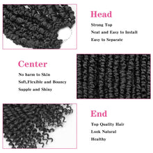 Load image into Gallery viewer, Jada #1B Pre-looped Spring Senegalese Twist Hair Extensions