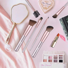 Load image into Gallery viewer, Stylish Rose Gold Makeup Brush Kit With 23 Pcs Makeup Brushes, Censers &amp; Sponges Set