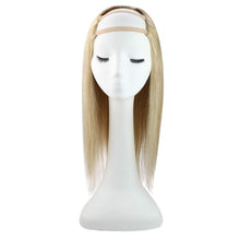 Load image into Gallery viewer, Brittney #18/613 Highlightes 16 Inches Human Hair U - Part Half Wig