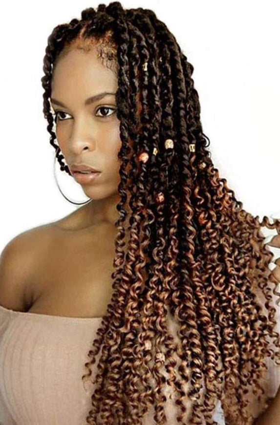 T30 Ombre Water Wave Passion Twist Crochet Hair