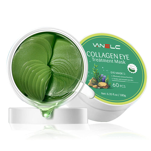 Chanel Green 60 Count Masks-with Collagen Under Eye Patches