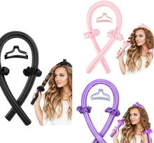 Load image into Gallery viewer, Silk Ribbon Hair Rollers for Safe and Gentle Heatless Hair Curling